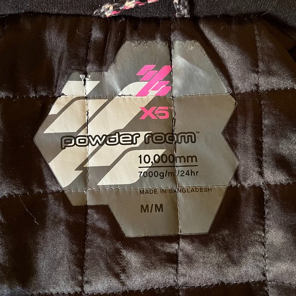 🚠 POWDER ROOM INTERNATIONAL X5 SKI/SNOWBOARD JACKET - SUPER WARM!! - Picture 9 of 12